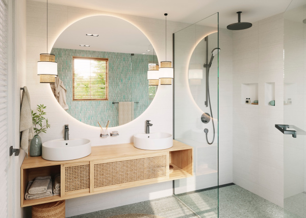 Ручка для двери душевой Hansgrohe AddStoris 41759340 шлифованный черный хром